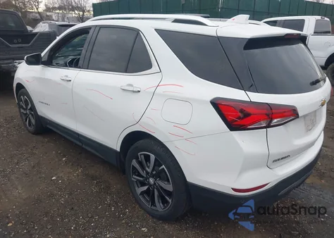 2022 Chevrolet Equinox Awd Premier из США, поврежденный, VIN 2GNAXXEV9N6144049